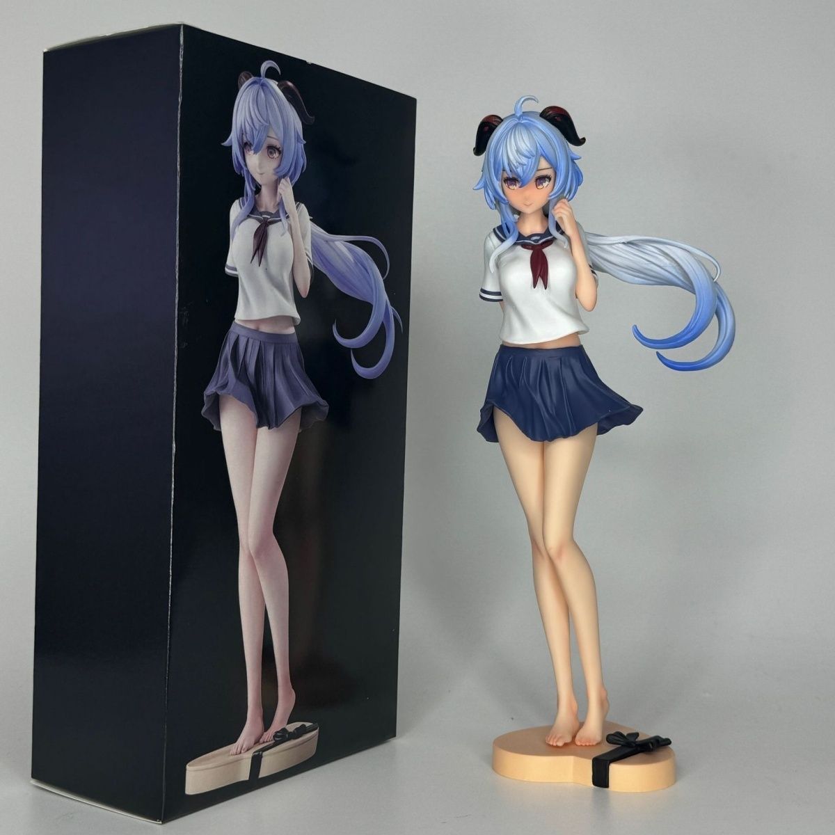 Desk Setup With Tv - 25CMJK Bekentenis Ganyu Mooie Anime Perifere