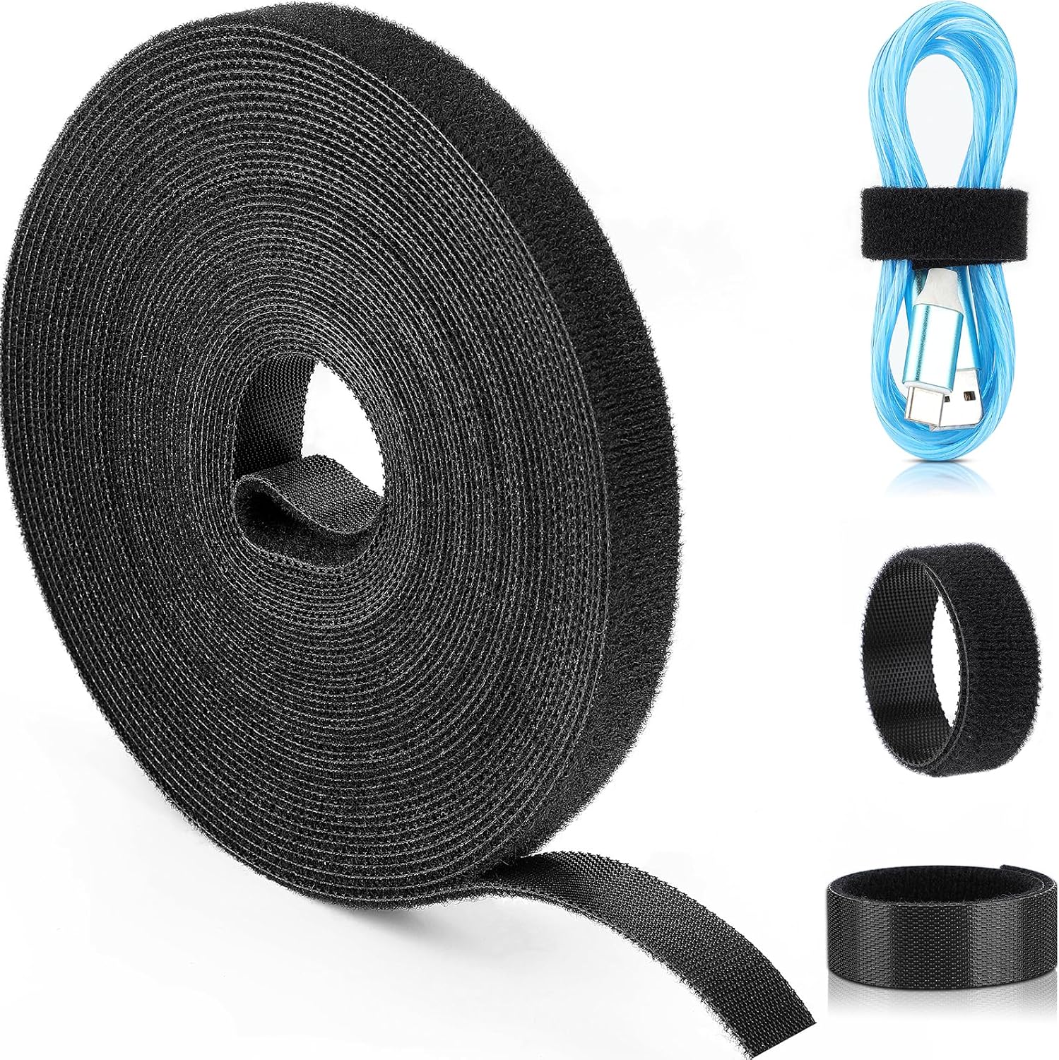 Desk Setup Cable Management - Kabelorganizer Kabelbeheer Afscheurbaar Organizador Kabelopwinder Ties