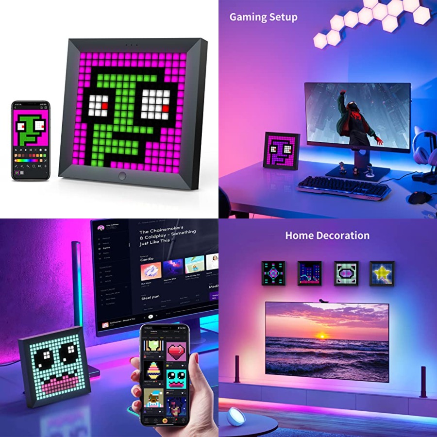 Desk Setup Light - LED Pixel Display Paneel Geschikt voor