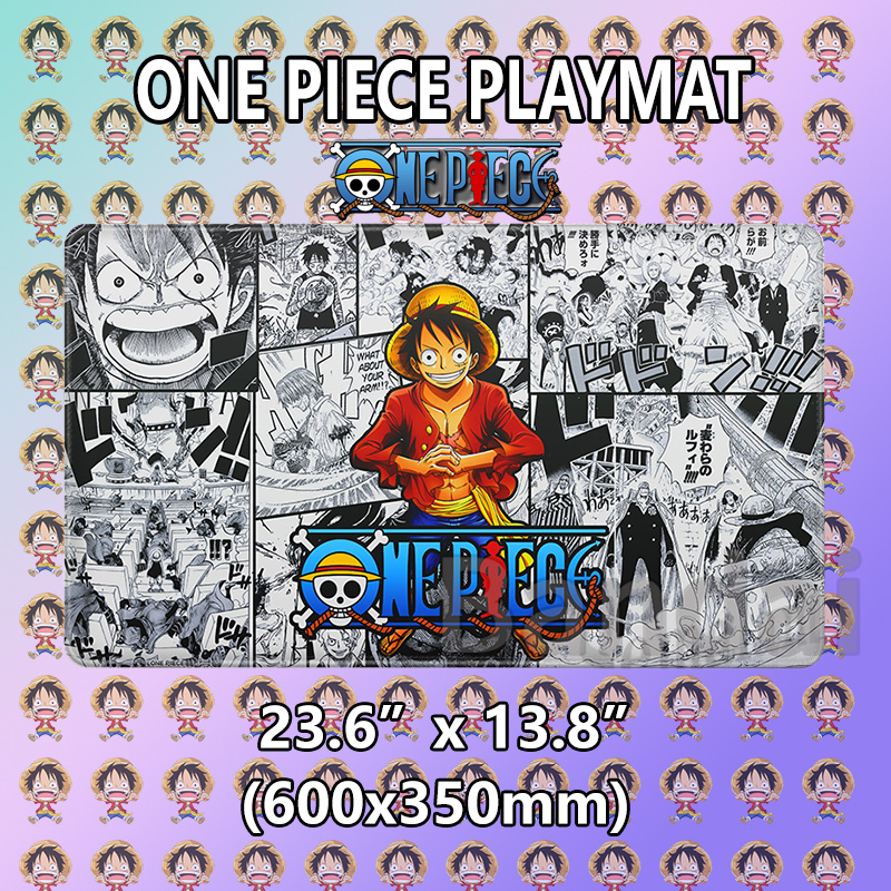 Desk Setup Game - 0ne-Piece OPCG Speelmat Anime Karakters TCG