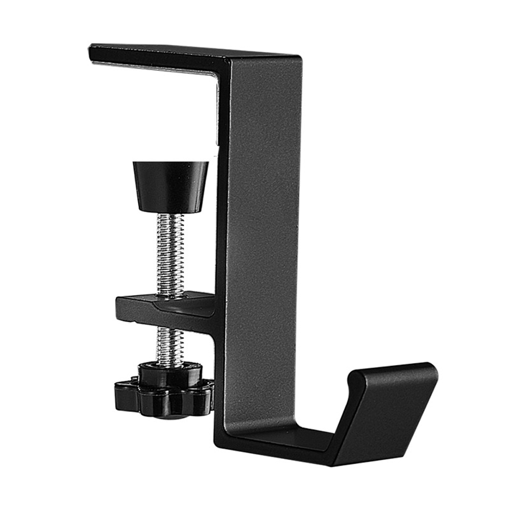 Desk Setup Game - Aluminium hoofdtelefoonhaakhanger Universele gaming-hoofdtelefoonstandaard onder bureau