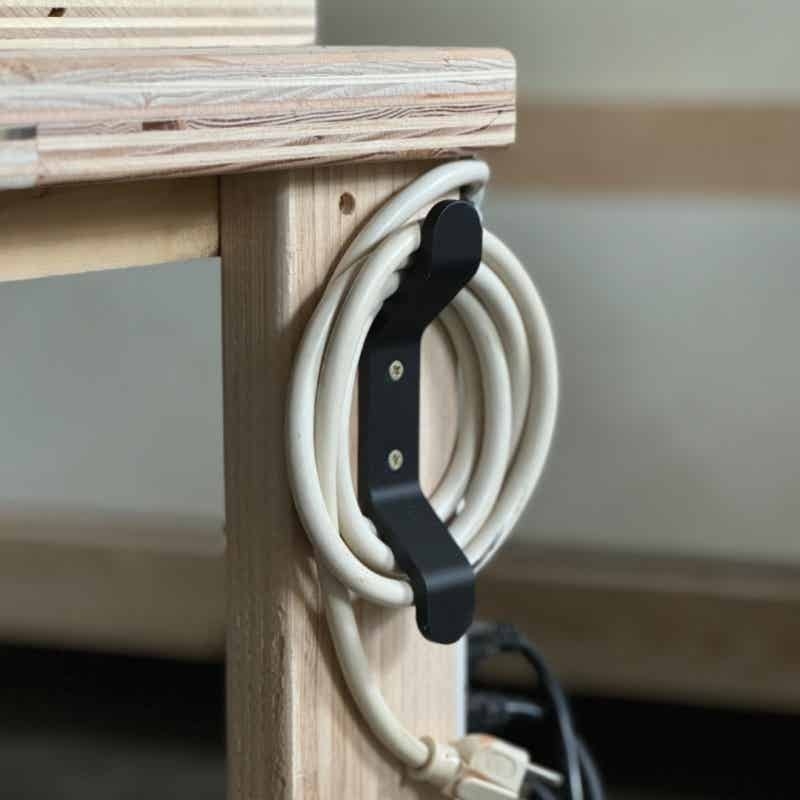 Desk Setup Cable Management - Kabelorganisatorhaken voor bureau, aan de muur