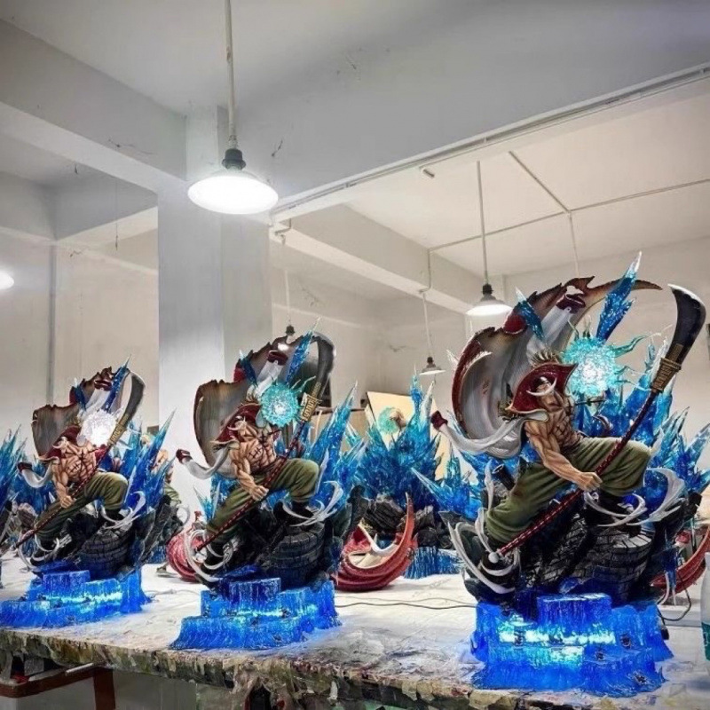 Desk Setup Light - Anime Figuur Een Stuk Whitebeard Piraten