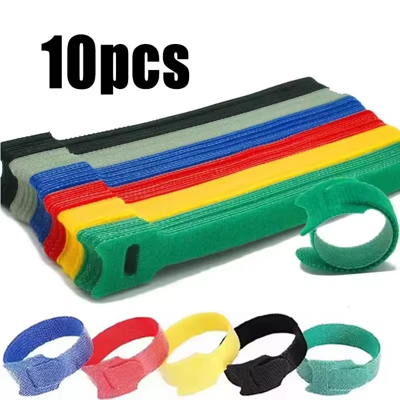 Desk Setup Cable Management - 10-50 Stuks Multifunctionele Bevestigingskabels Banden Tape