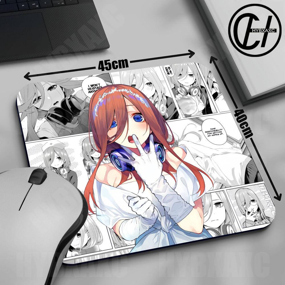 Desk Setup Girl - 1PC Muismat Miku Nakano Anime Meisjes