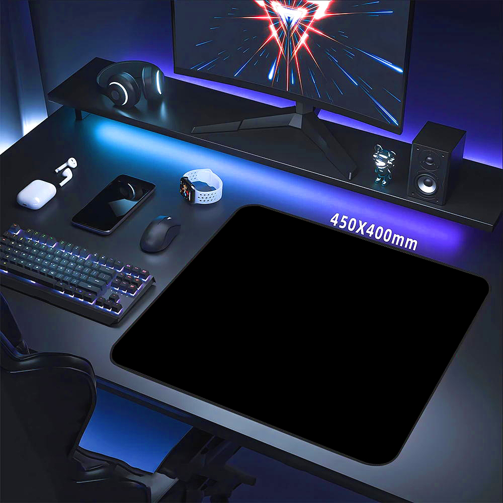 Desk Setup Gaming And Work - Muismat Xxl Muismat Snelheid Effen Kleur