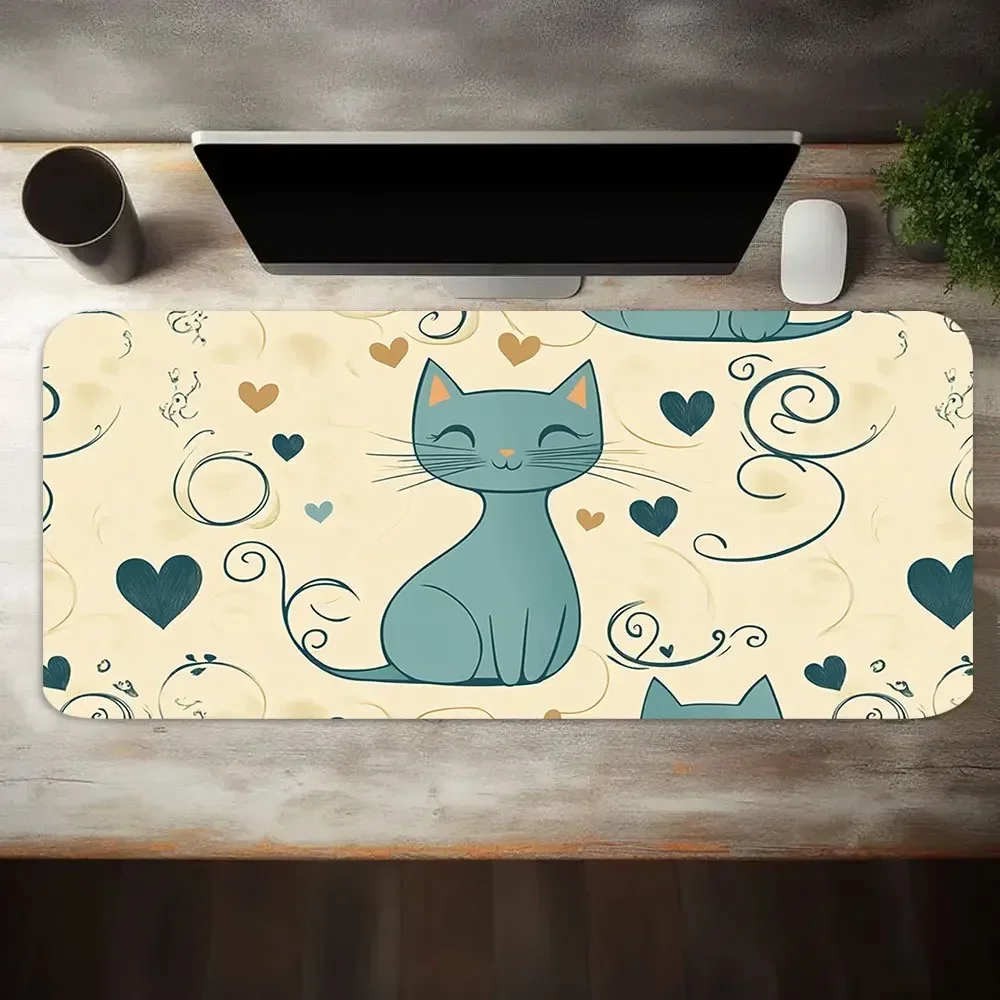 Desk Setup Game - Gaming-muismat 1PC Dieren Cartoon Patroon Antislip