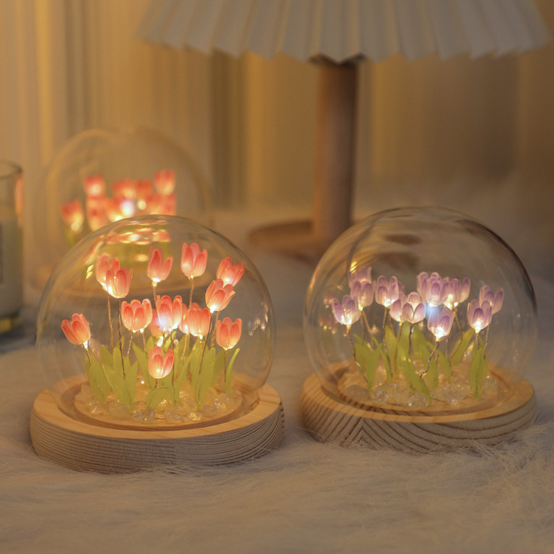 Desk Setup Light - Handgemaakte Tulp Night Handgemaakte Diy Bag