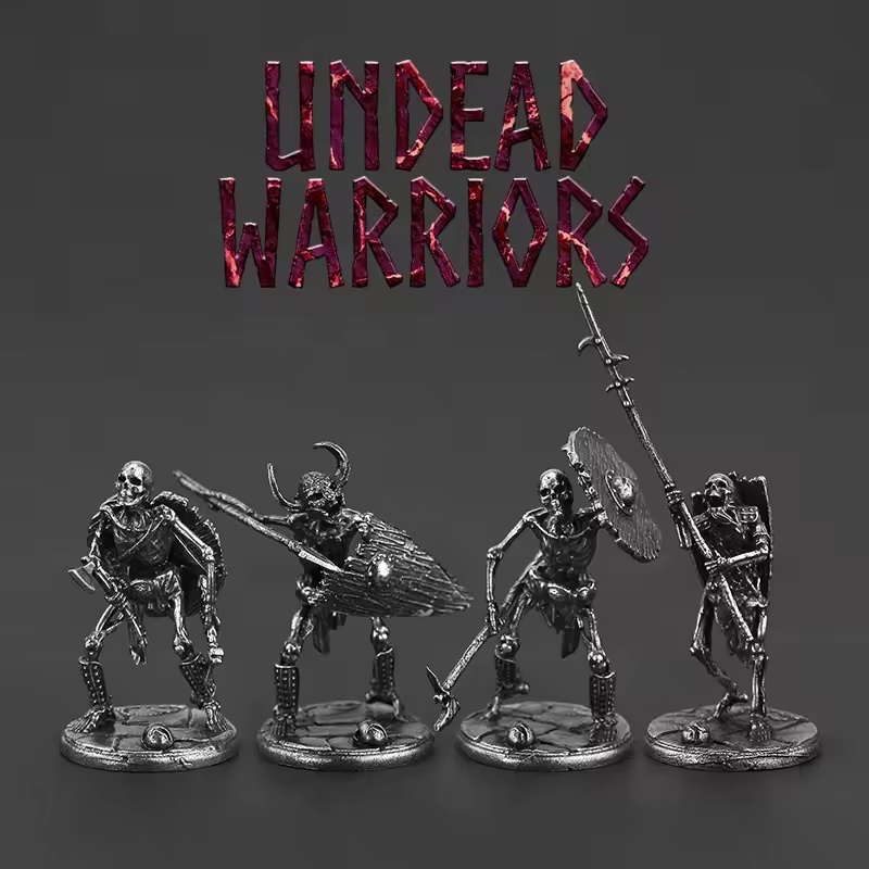 Desk Setup Retro - Metalen Undead Soldaat Legioen Oud Klein