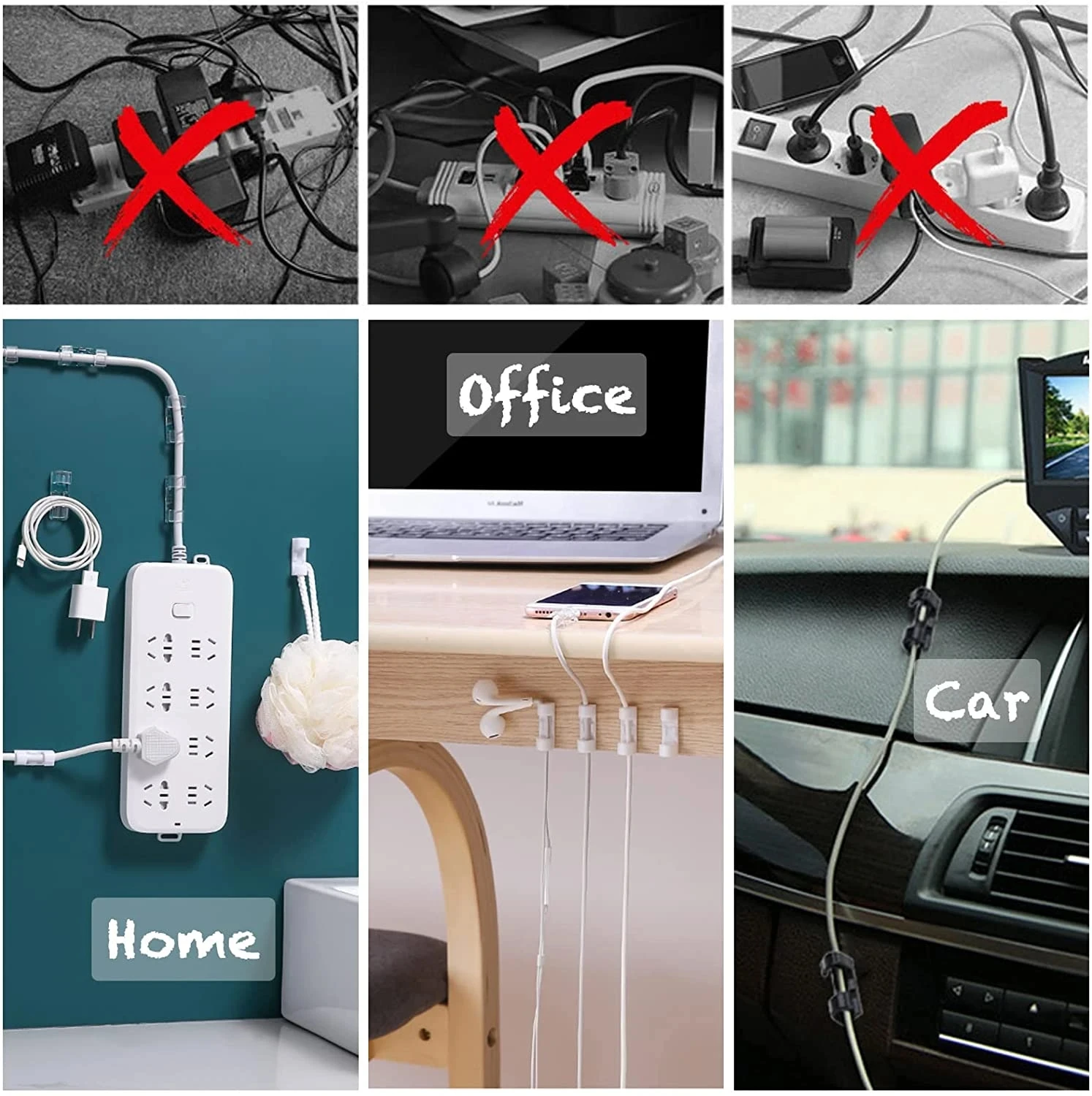 Kabelclips Organizer Drop Wire - Desk Setup Cable Management recensie en prijs