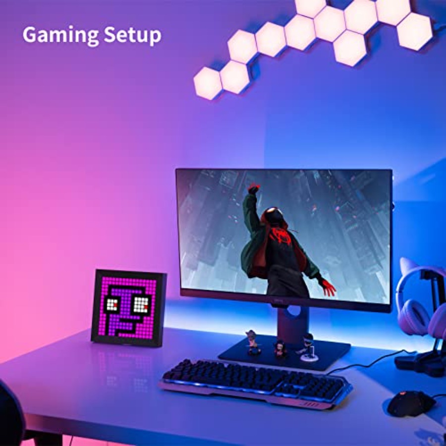 LED Pixel Display Paneel Gesch - Desk Setup Light recensie en prijs