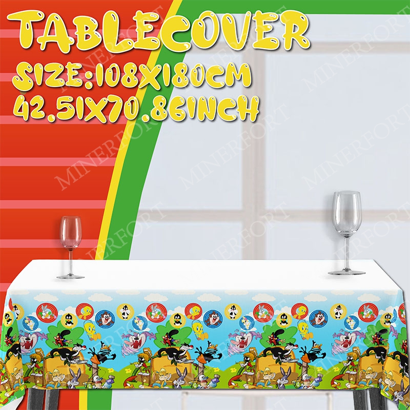 Looney Tunes Tafelkleed Rechth - Desk Setup Girl recensie en prijs