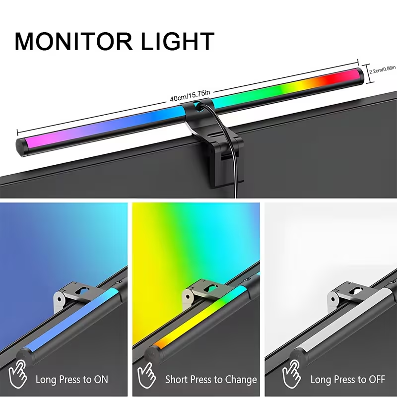 Monitorlichtbalk LED-computers - Desk Setup Light recensie en prijs