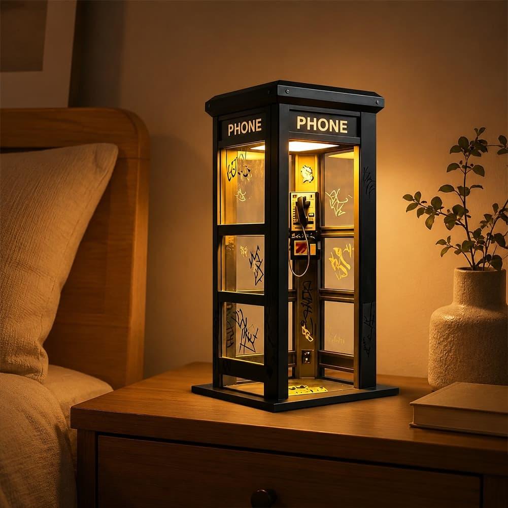Retro Graffiti Telefooncel Taf - Desk Setup Light recensie en prijs