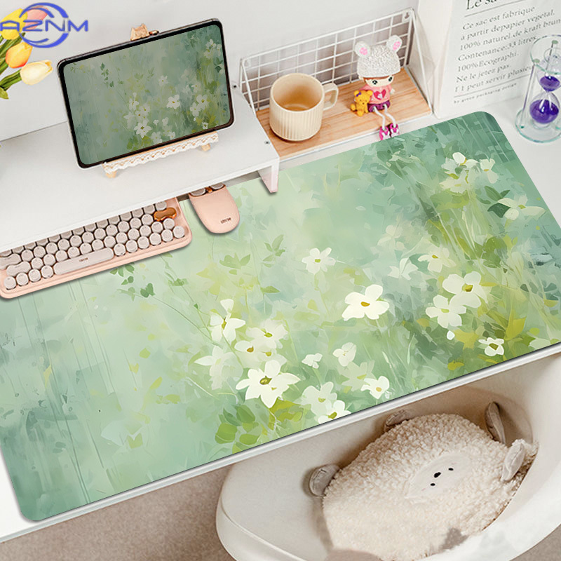 Creatieve aquarel muismat, ove - Desk Setup Girl recensie en prijs