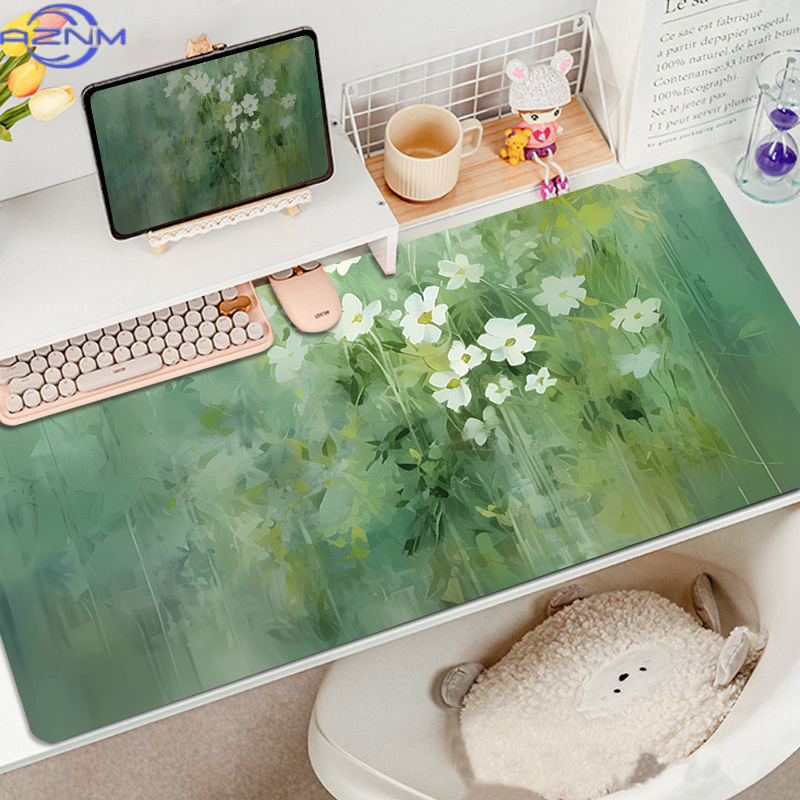 Creatieve aquarel muismat, ove - Desk Setup Girl recensie en prijs