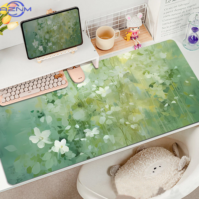 Creatieve aquarel muismat, ove - Desk Setup Girl recensie en prijs