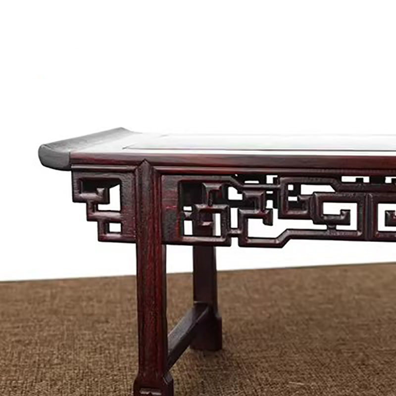 Kleine mahoniehouten Boeddha-t - Desk Setup Retro recensie en prijs
