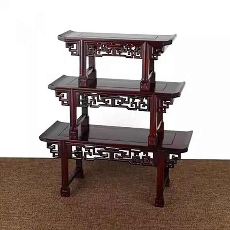 Kleine mahoniehouten Boeddha-t - Desk Setup Retro recensie en prijs