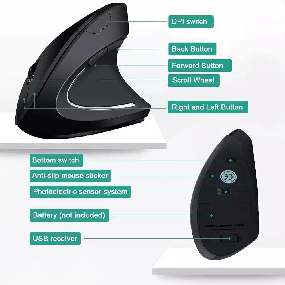 Ergonomische draadloze muis 16 - Desk Setup Gaming And Work recensie en prijs
