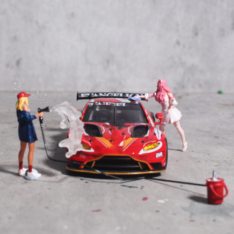 Mini Car Wash and Repair Girl  - Desk Setup Girl recensie en prijs