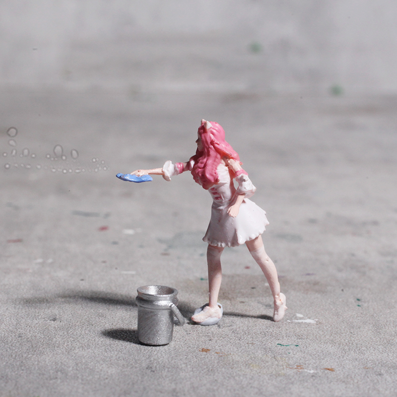 Mini Car Wash and Repair Girl  - Desk Setup Girl recensie en prijs