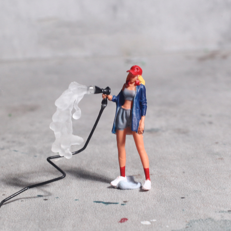 Mini Car Wash and Repair Girl  - Desk Setup Girl recensie en prijs