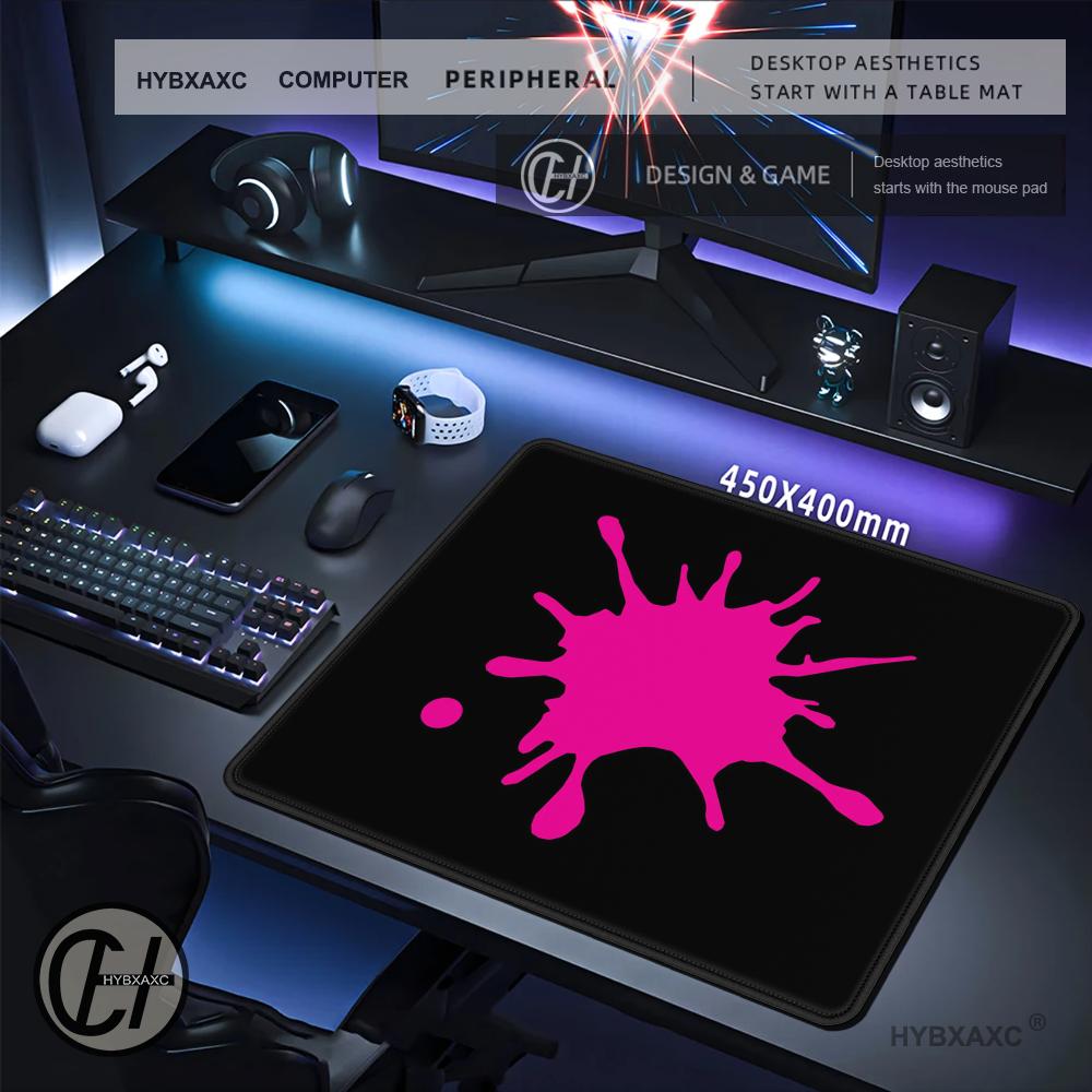 HYBXAXC Pink Splash Ink Art Kl - Desk Setup Gaming And Work recensie en prijs