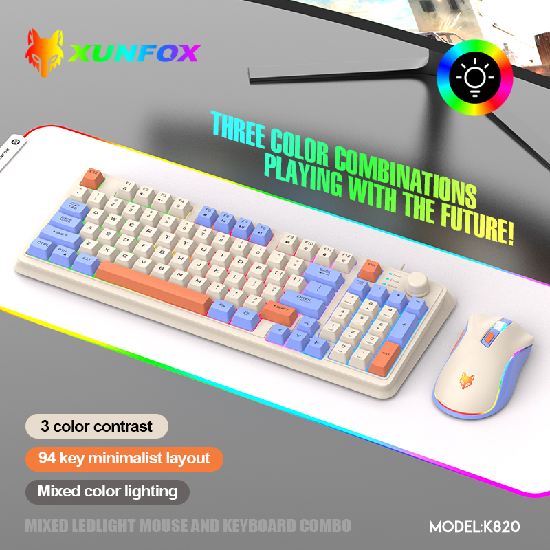 K820 USB Bedraad speltoetsenbo - Desk Setup Game recensie en prijs