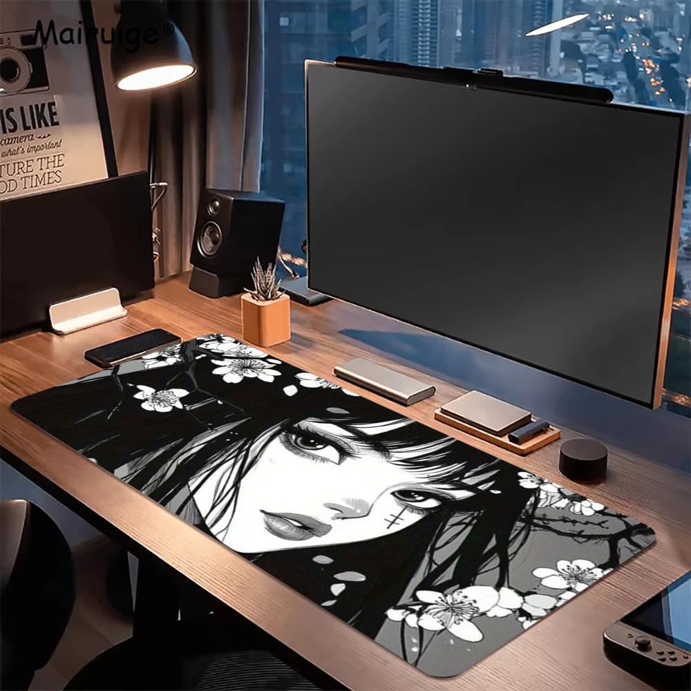 Sakura Girl extra grote stoffe - Desk Setup Gaming And Work recensie en prijs