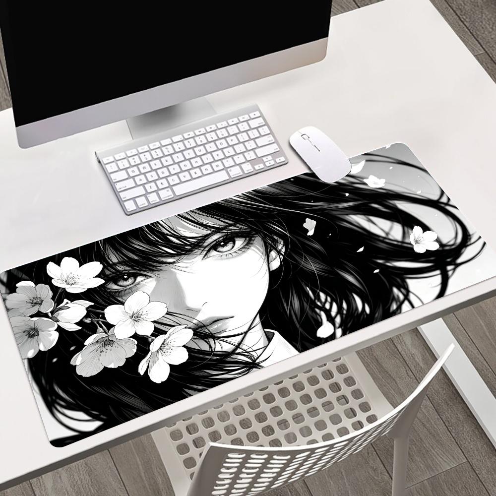 Sakura Girl extra grote stoffe - Desk Setup Gaming And Work recensie en prijs