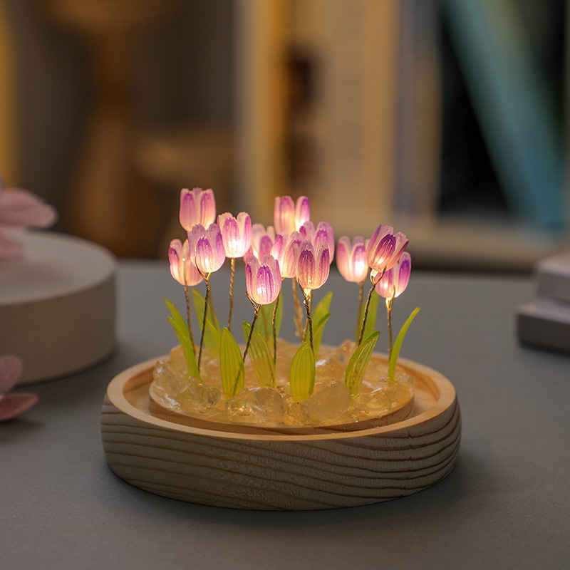 Handgemaakte Tulp Night Handge - Desk Setup Light recensie en prijs