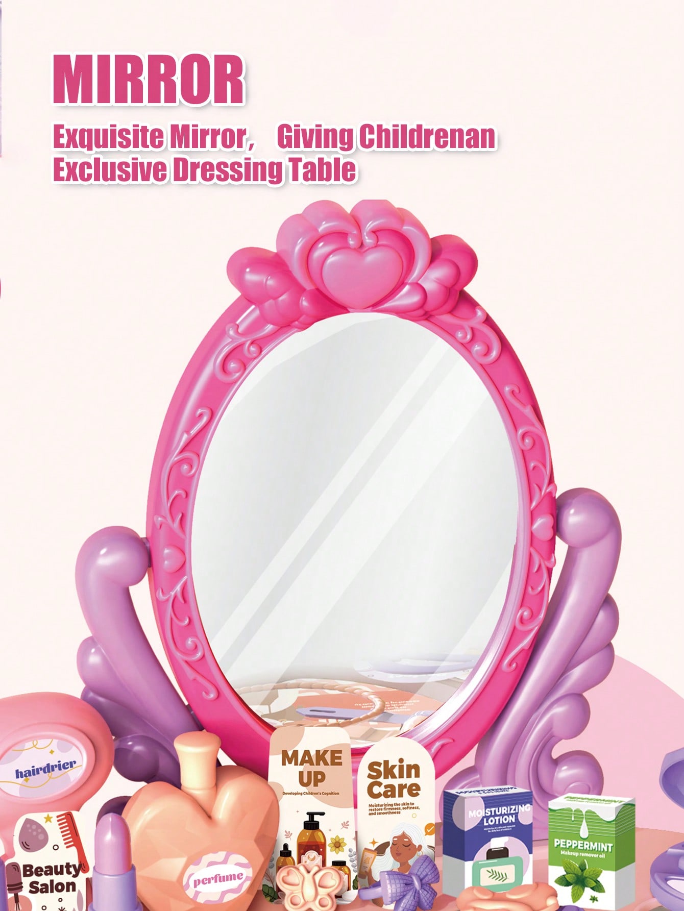 Kinderprinsessen kaptafel spee - Desk Setup Girl recensie en prijs