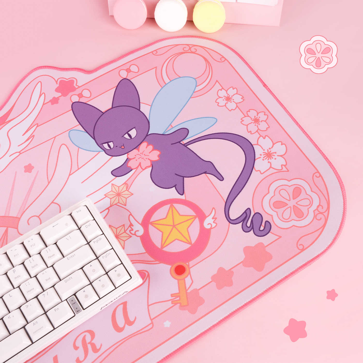 Cartoon Roze Rubberen Muismat  - Desk Setup Girl recensie en prijs