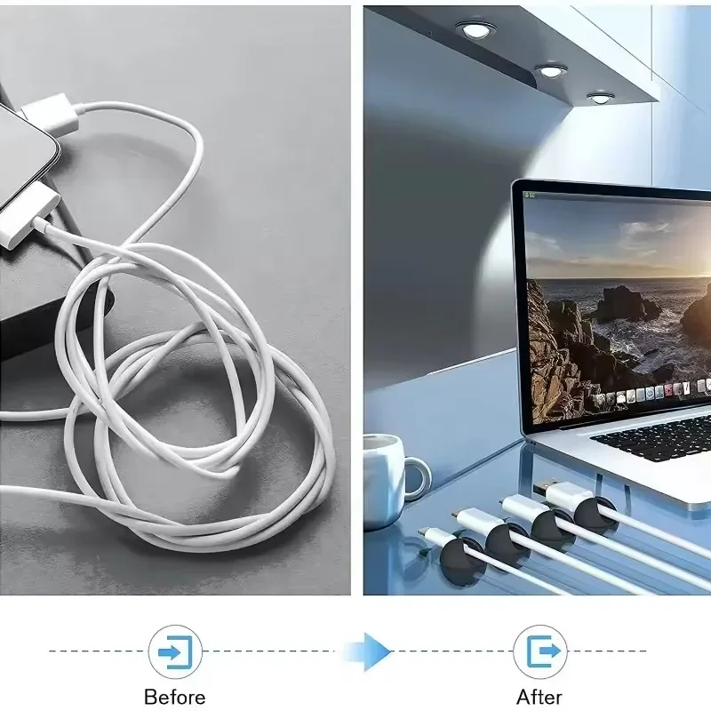 5/50 Stuks Desktop Muur Kabel  - Desk Setup Cable Management recensie en prijs