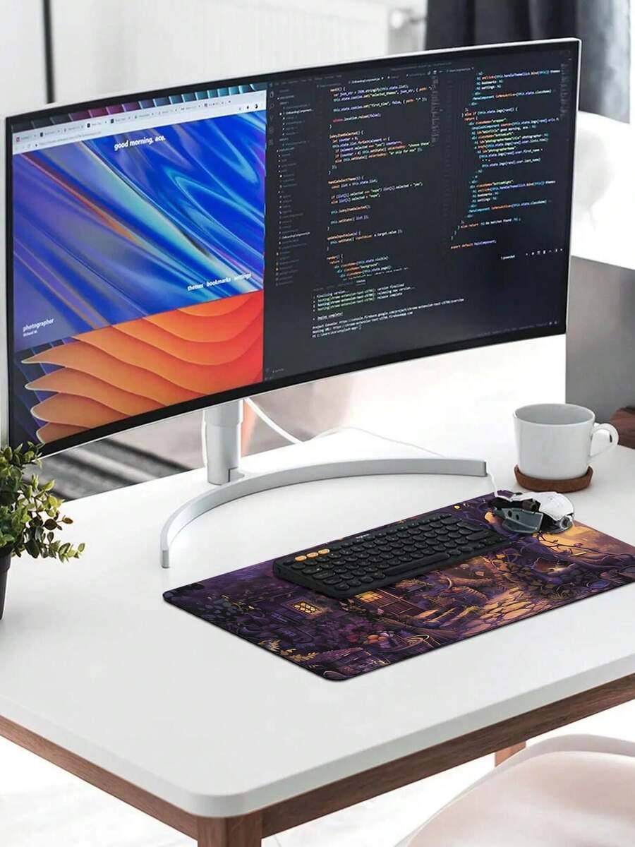Grote gaming-muismat met fanta - Desk Setup Gaming And Work recensie en prijs