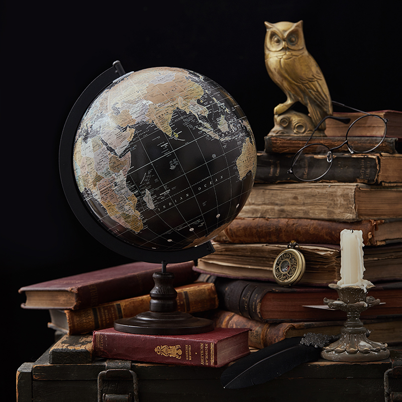 Wereld Globo Mapa Vintage Euro - Desk Setup Retro recensie en prijs
