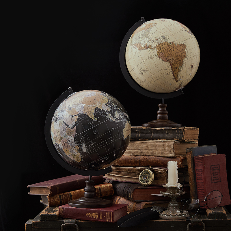 Wereld Globo Mapa Vintage Euro - Desk Setup Retro recensie en prijs