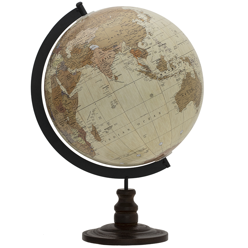 Wereld Globo Mapa Vintage Euro - Desk Setup Retro recensie en prijs