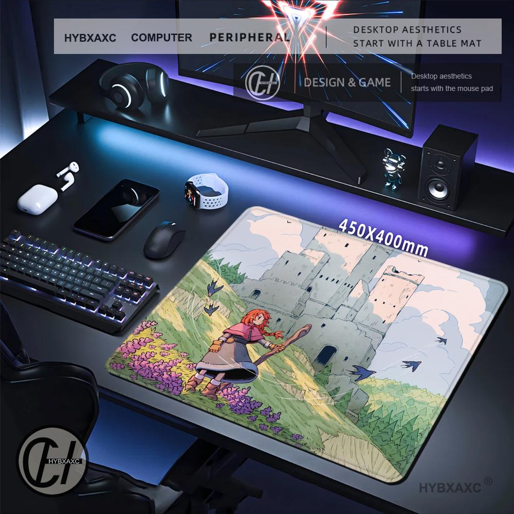 HYBXAXC Anime Castle Adventure - Desk Setup Gaming And Work recensie en prijs