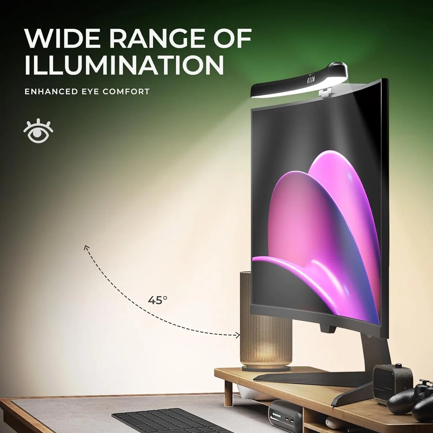 Computermonitor Lichtbalk RGB  - Desk Setup Light recensie en prijs